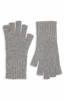 Fingerless Wool & Cashmere Gloves