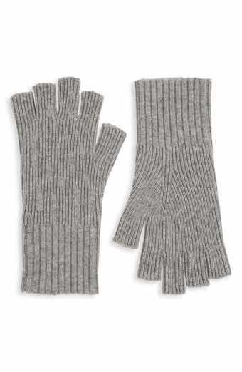Fingerless Wool & Cashmere Gloves
