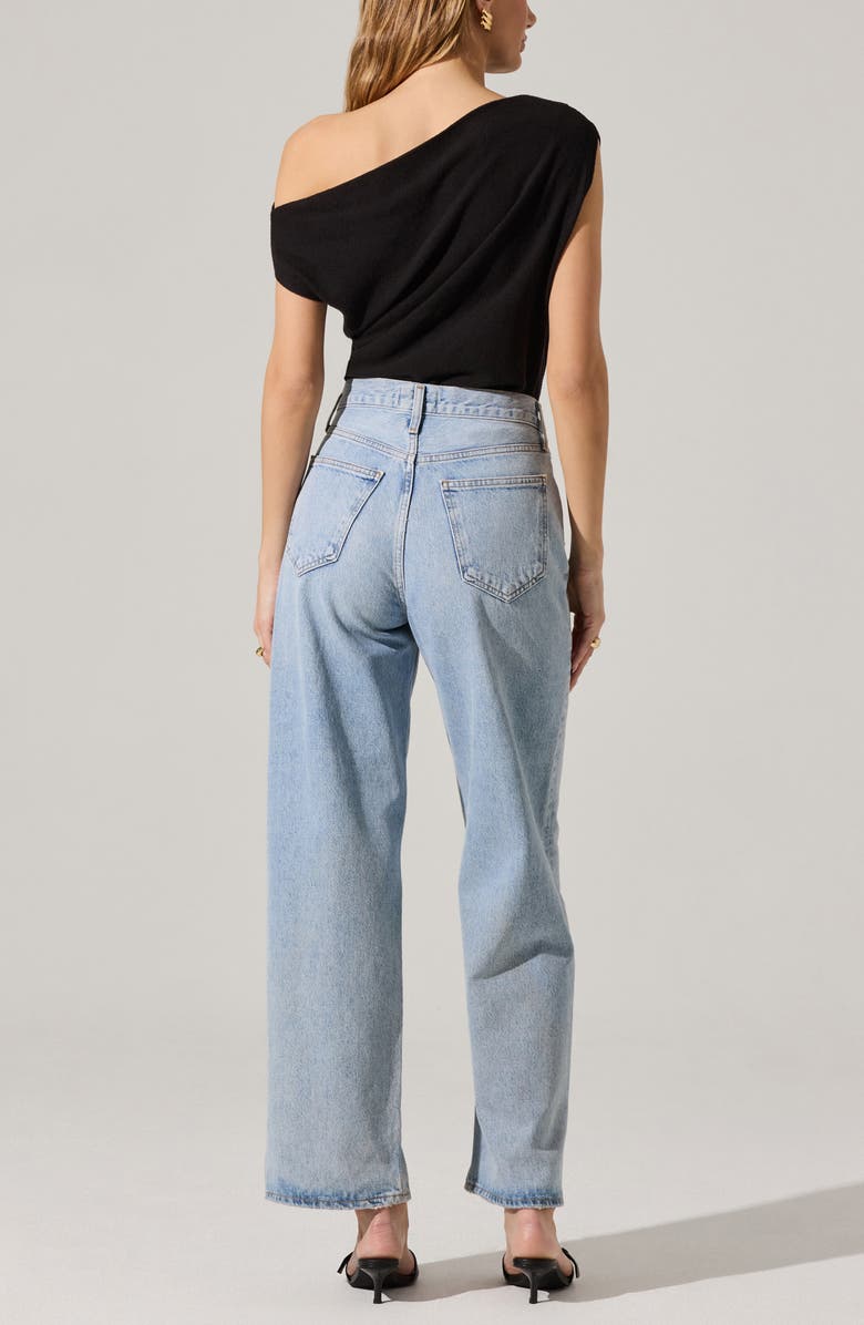 ASTR the Label Off the Shoulder Knit Top, Alternate, color, Black