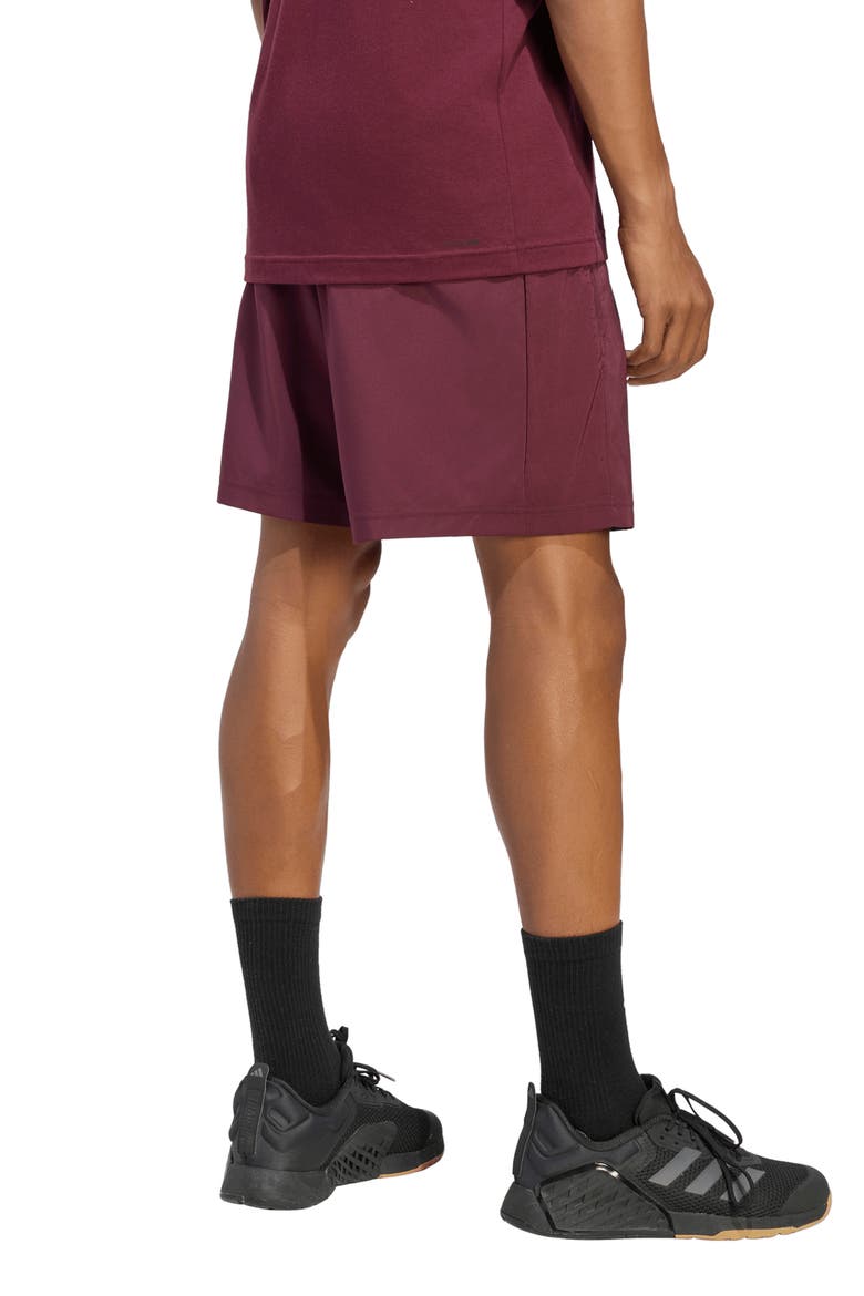 Essential Woven Shorts, Alternate, color, MAROON
