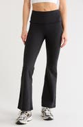 YOGALICIOUS Lux Florence Foldover 7\/8 Flare Leggings