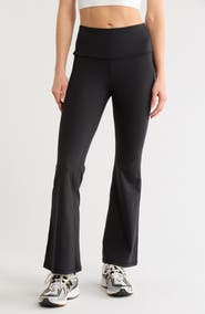 YOGALICIOUS Lux Florence Foldover 7\/8 Flare Leggings