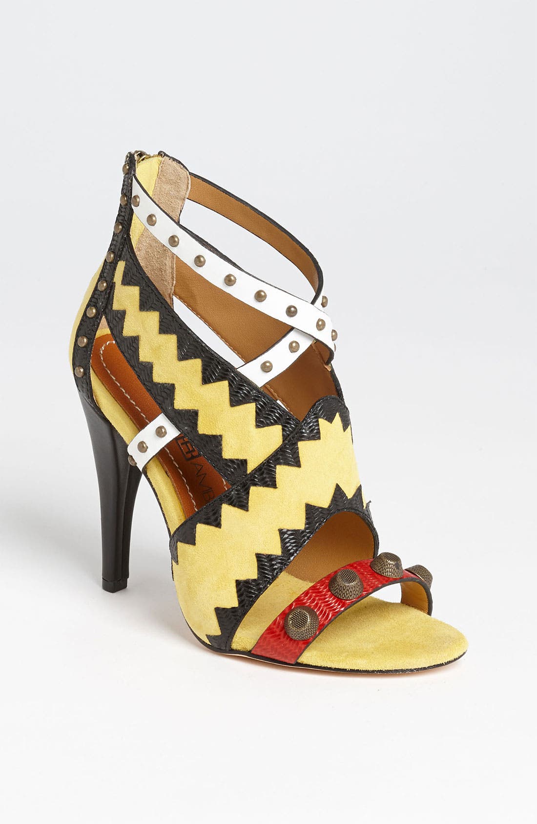 'Renata' Sandal, Main, color, DIJON