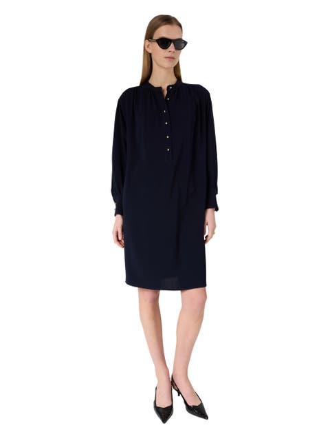 Rosine Belted Shirt Dress