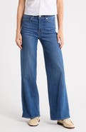 FRAME The High Rise Wide Leg Jeans