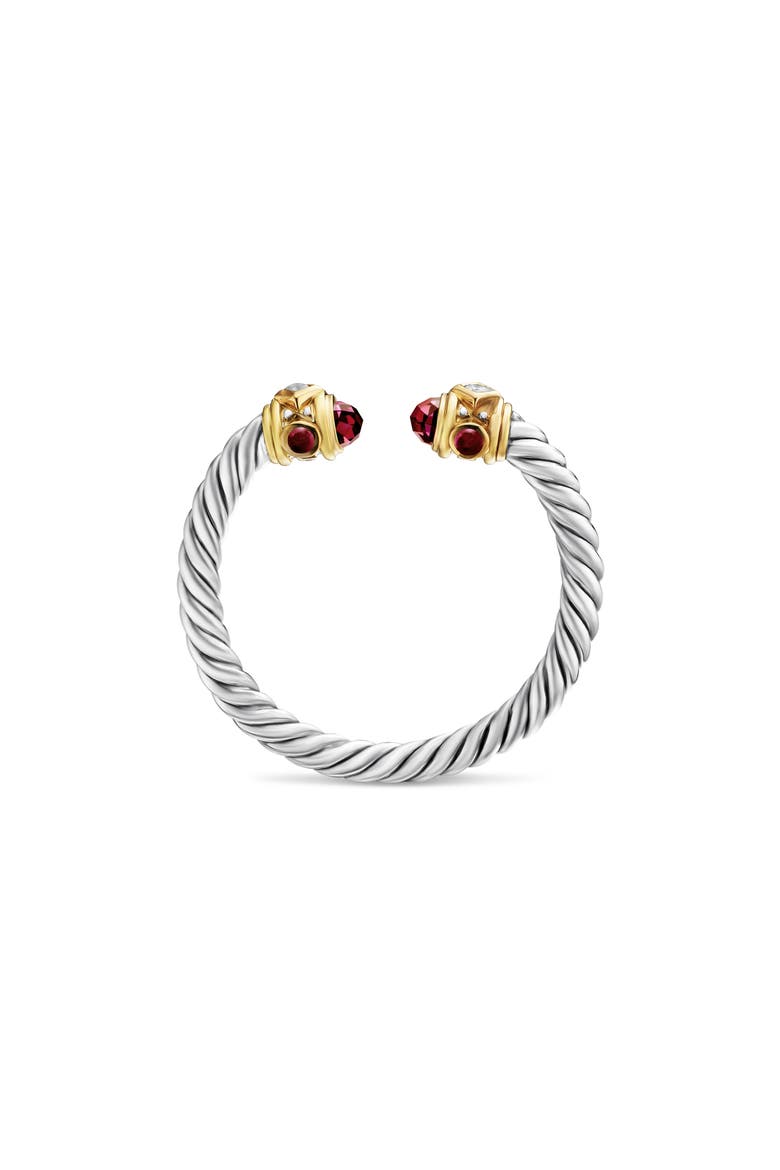 Renaissance Ring in Sterling Silver, Alternate, color, RHODOLITE GARNET