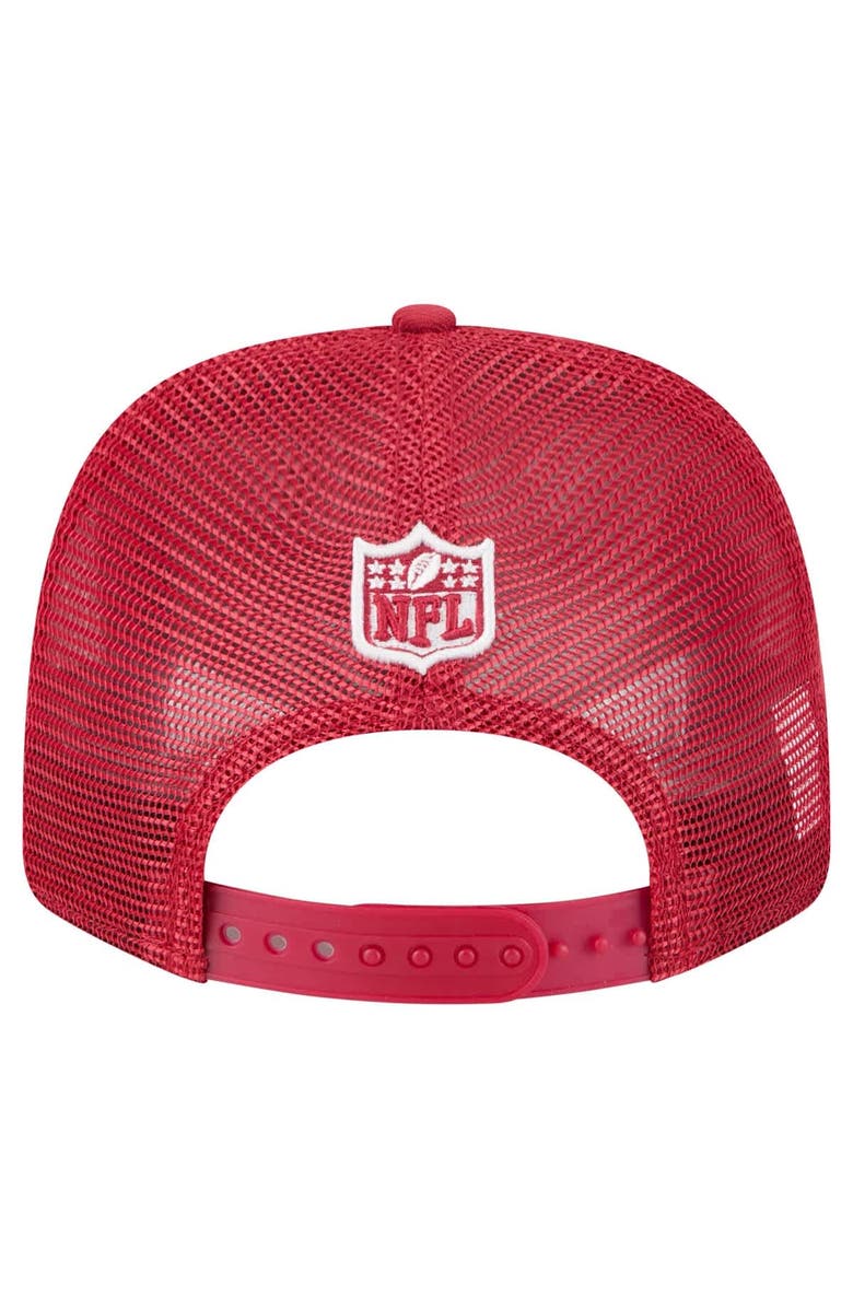 New Era Men's New Era  Cardinal Arizona Cardinals Team Collection 9SEVENTY Stretch-Snap Adjustable Hat, Alternate, color, Cardinal