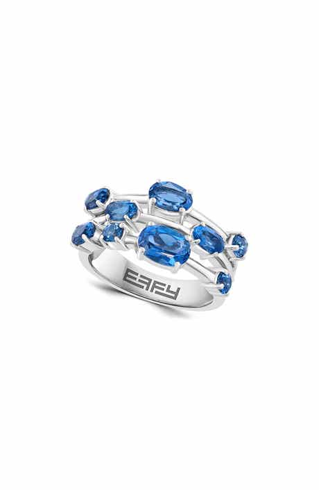 Sterling Silver London Blue Topaz Ring