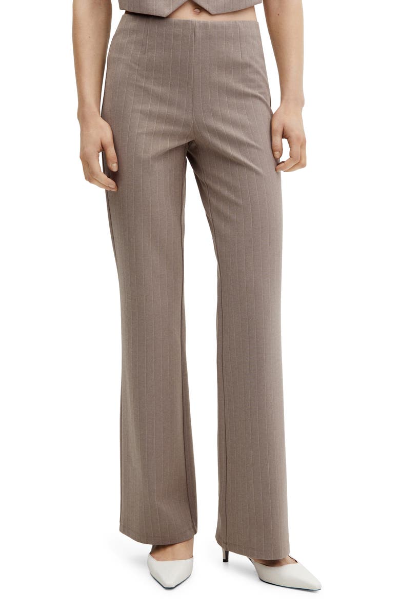 MANGO High Waist Straight Leg Pants, Main, color, 