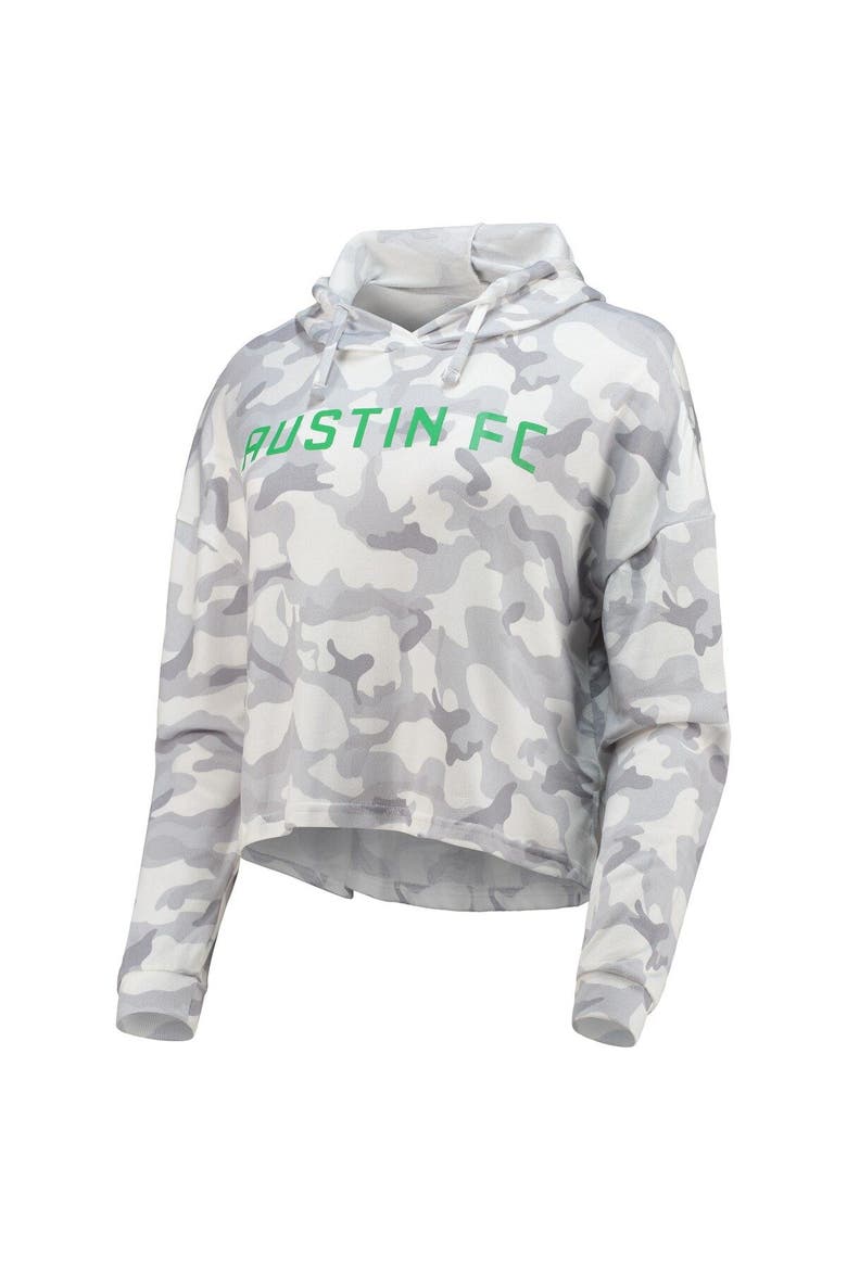 Women's Concepts Sport Gray Austin FC Composite Hoodie T-Shirt, Alternate, color, Gray