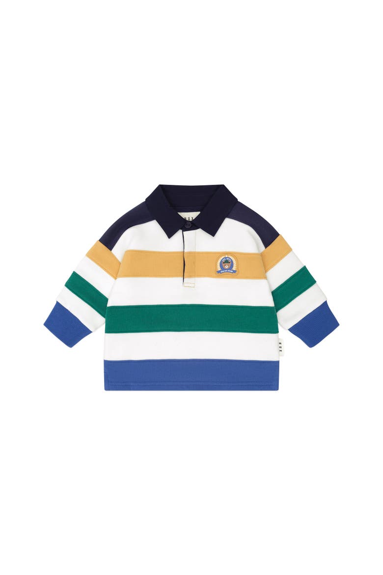 Colour Block Panelled Rugby, Main, color, Multi