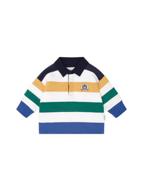 Colour Block Panelled Rugby (Toddler, Little Kid, Big Kid)