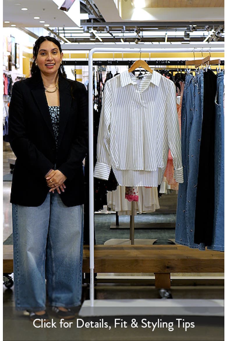 Stripe Johnny Collar Shirt video