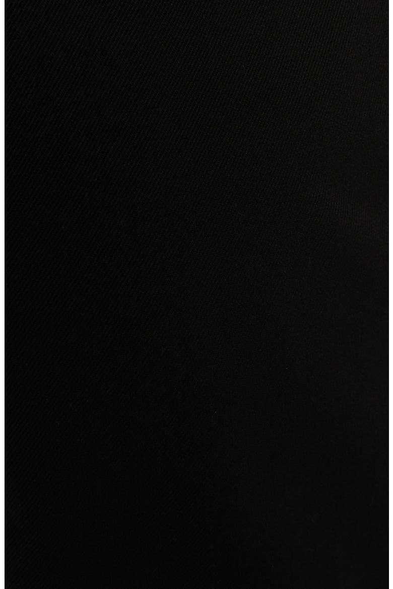 Medusa Stretch Virgin Wool Shorts, Alternate, color, BLACK