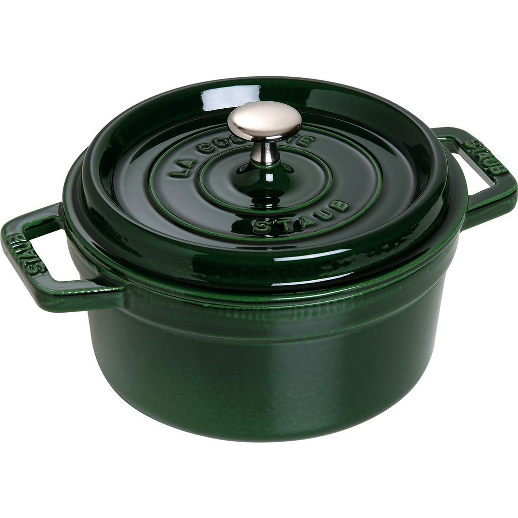 Staub 2.75-quart Enameled Cast Iron Dutch Oven In Green