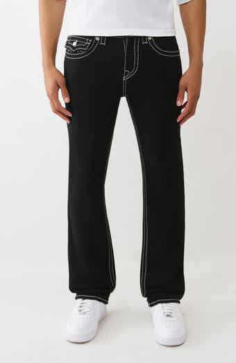 True Religion Ricky Big T Flap Straight Leg Jeans