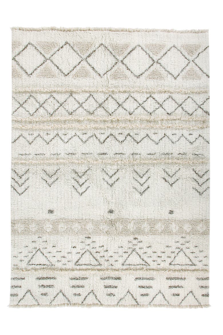 Lakoda Washable Wool Rug, Main, color, PASTEL
