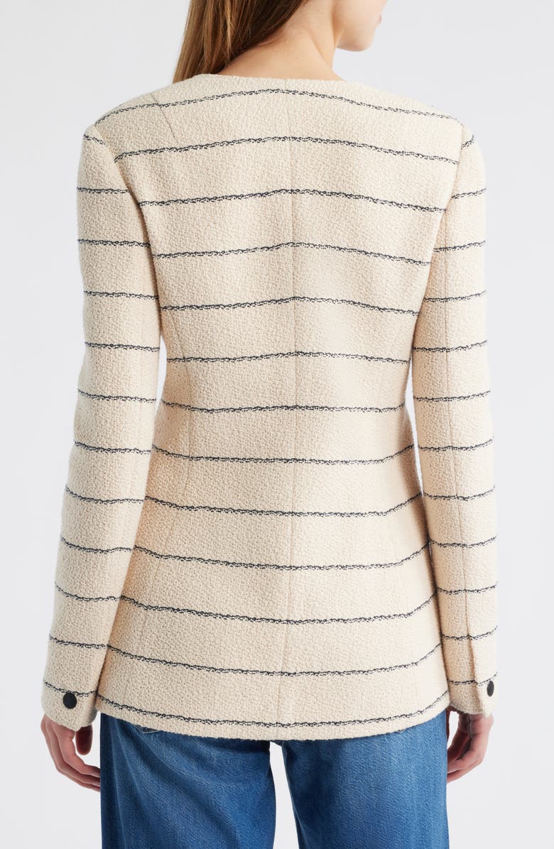 rag & bone Roslyn Stripe Cotton Jacket, Alternate, color, 