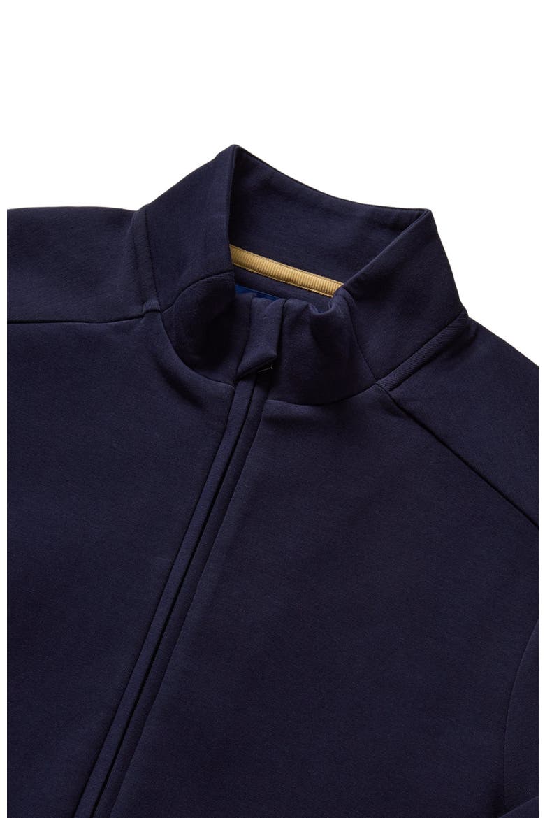 Evans Track Jacket, Alternate, color, Navy