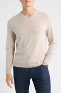 Nordstrom Cashmere V-Neck Sweater