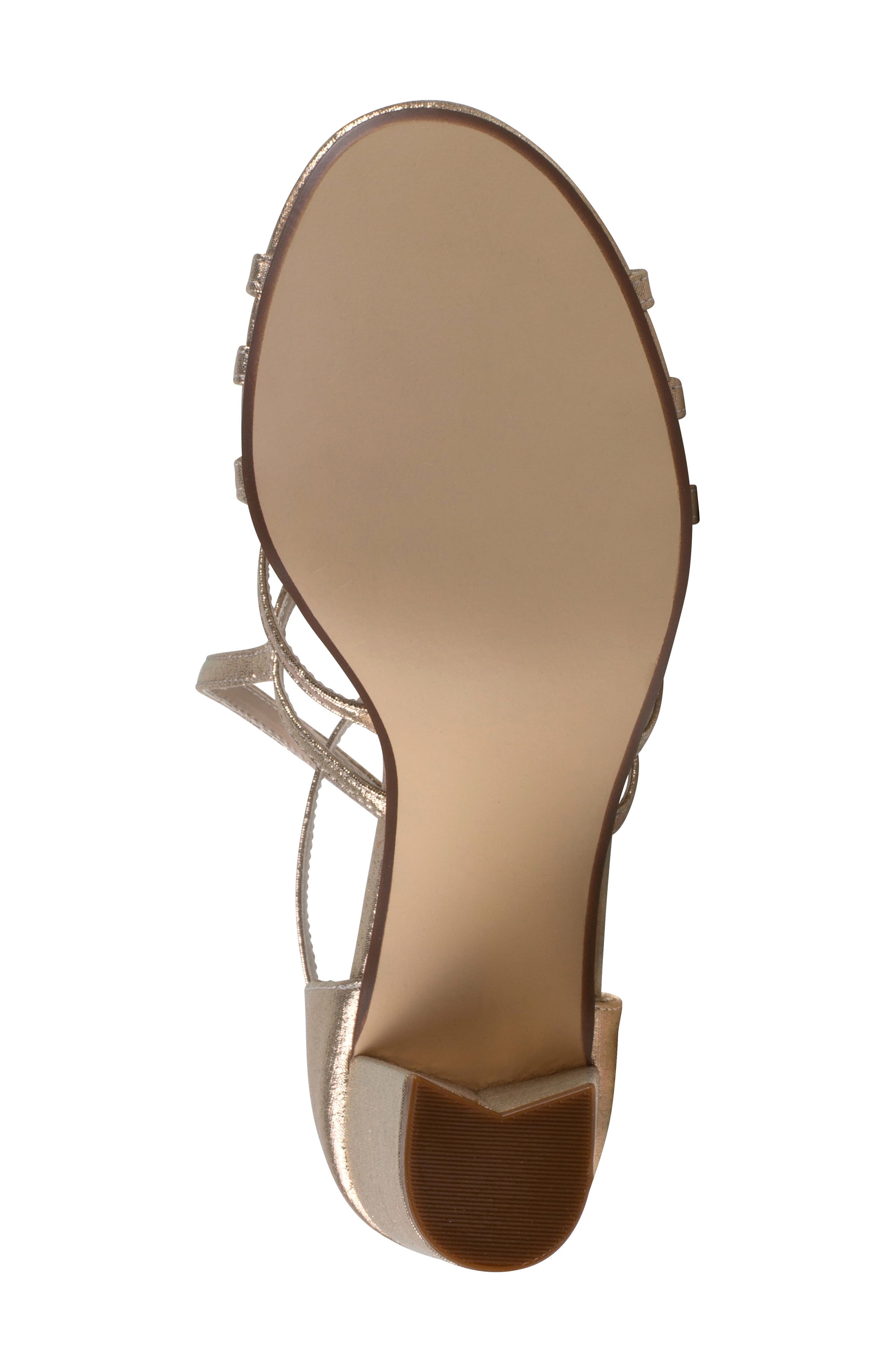 Touch Ups Lupe Sandal, Alternate, color, Champagne
