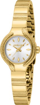 Roberto Cavalli Lunita Quartz Bracelet Watch, 24mm