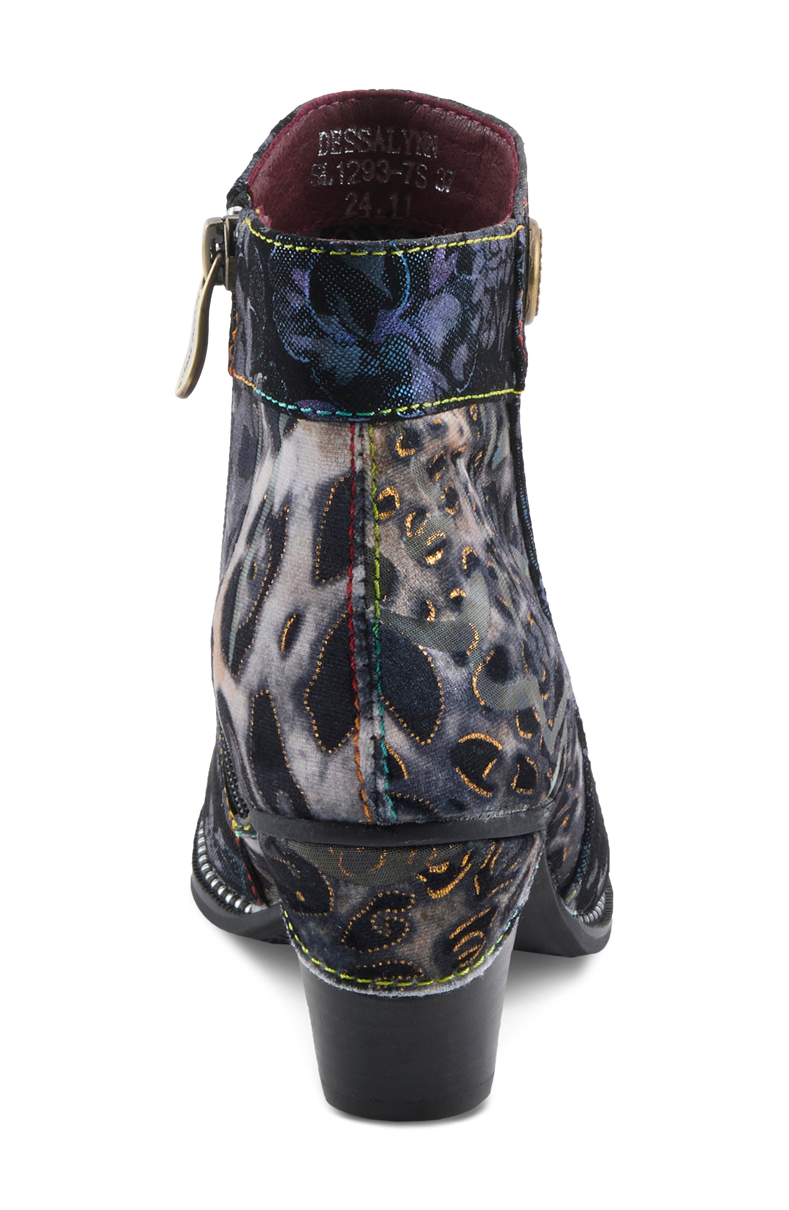 Dessalynn Bootie, Alternate, color, NAVY MULTI
