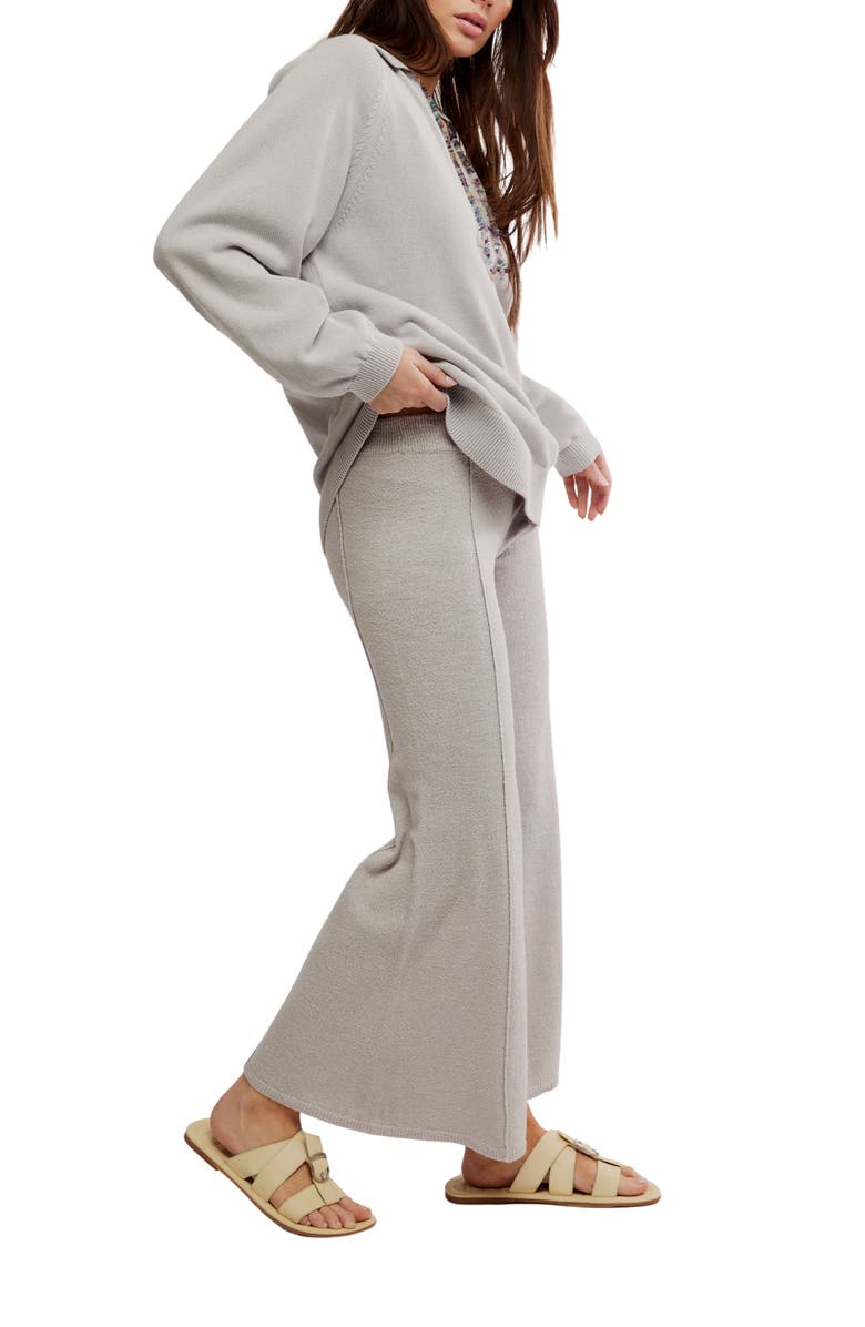 Free People Drea Sweater & Pants Set, Alternate, color, Quiet Grey