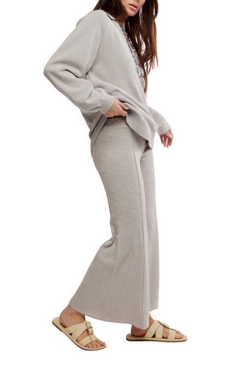 Free People Drea Sweater & Pants Set In Gold