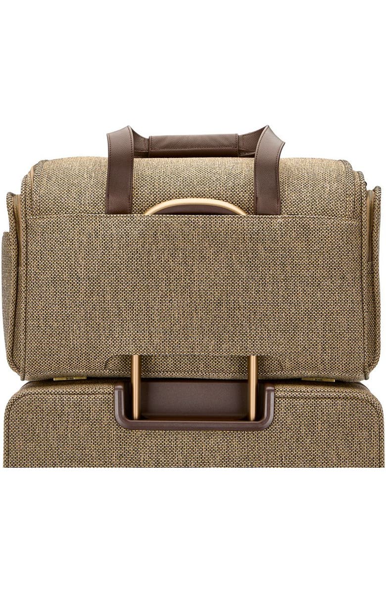 Hartmann Tweed Travel Duffel, Alternate, color, Tweed/Natural Leather