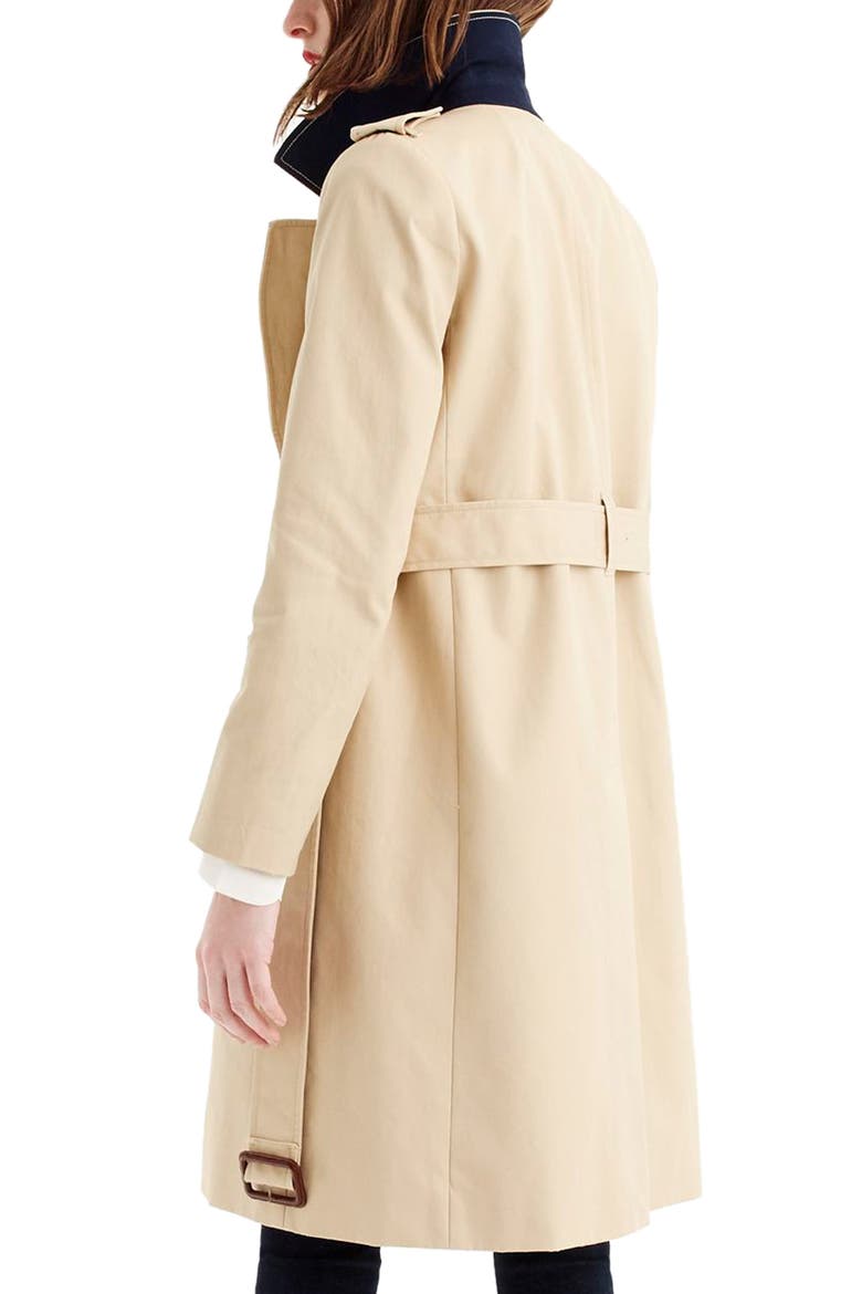 2011 Icon Trench Coat, Alternate, color, VINTAGE KHAKI