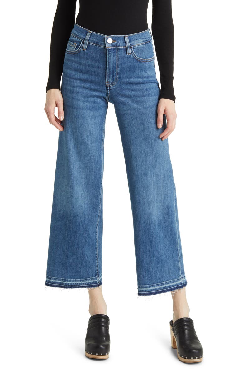 FRAME Pixie Le Slim Palazzo Wide Leg Jeans, Main, color,