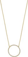 Bony Levy Circle of Life 18K Yellow Gold Diamond Pendant Necklace