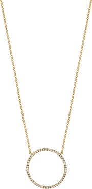Bony Levy Circle of Life 18K Yellow Gold Diamond Pendant Necklace