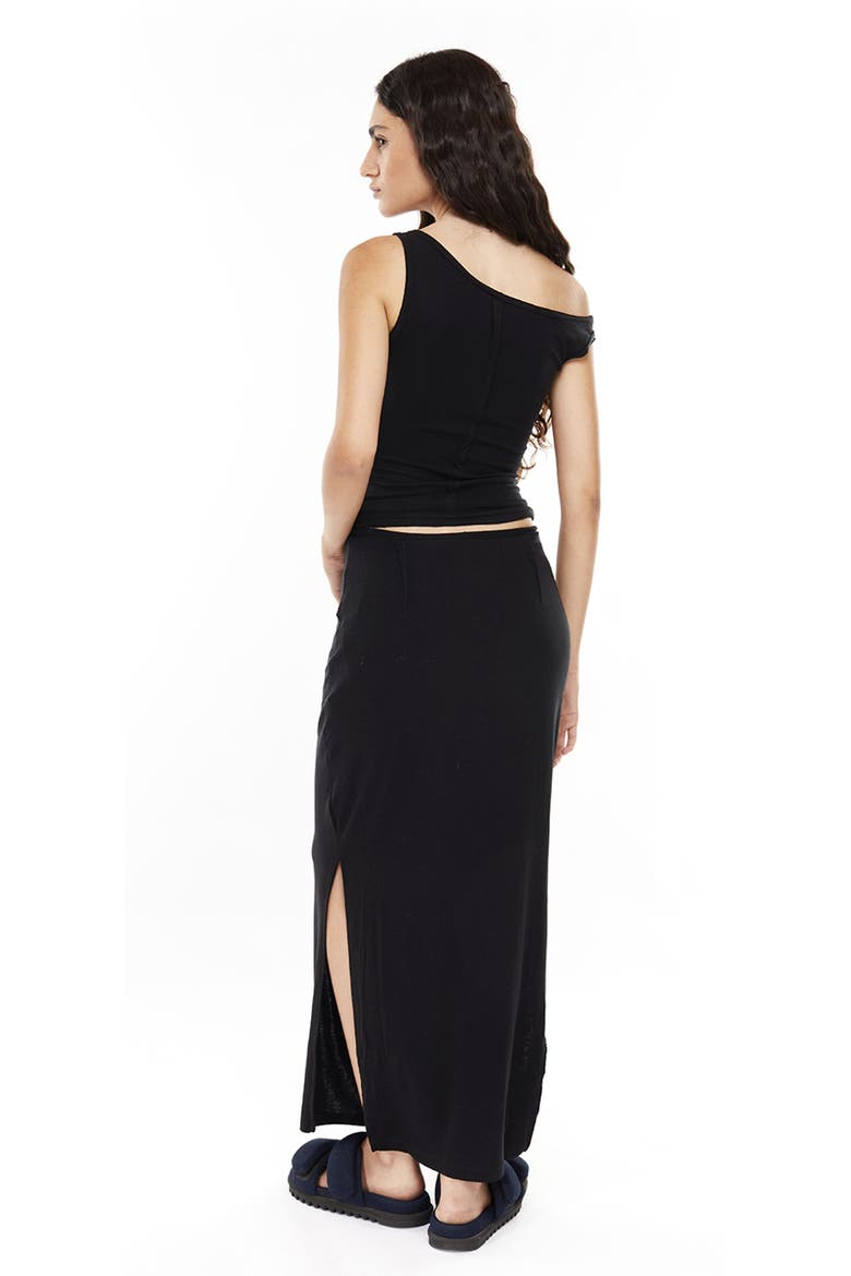 Papper Off Shoulder Top, Alternate, color, Black