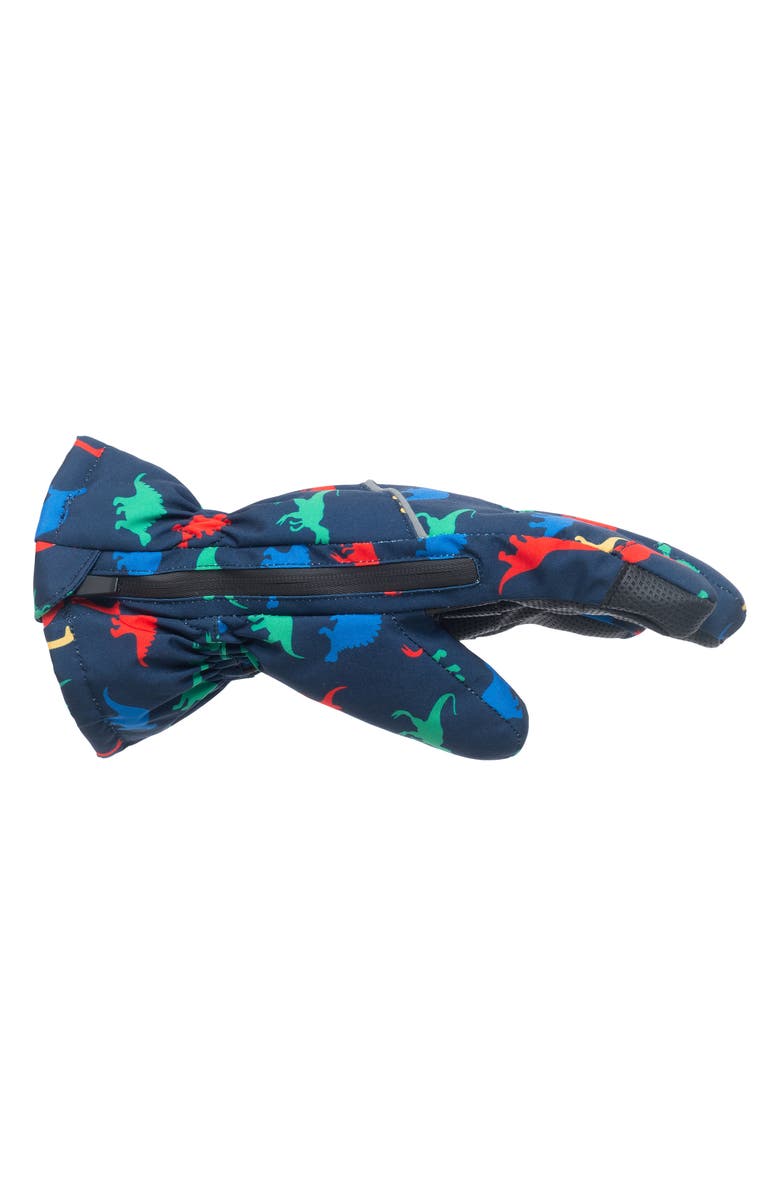 Andy & Evan Kids' Zip Gloves, Alternate, color, Navy