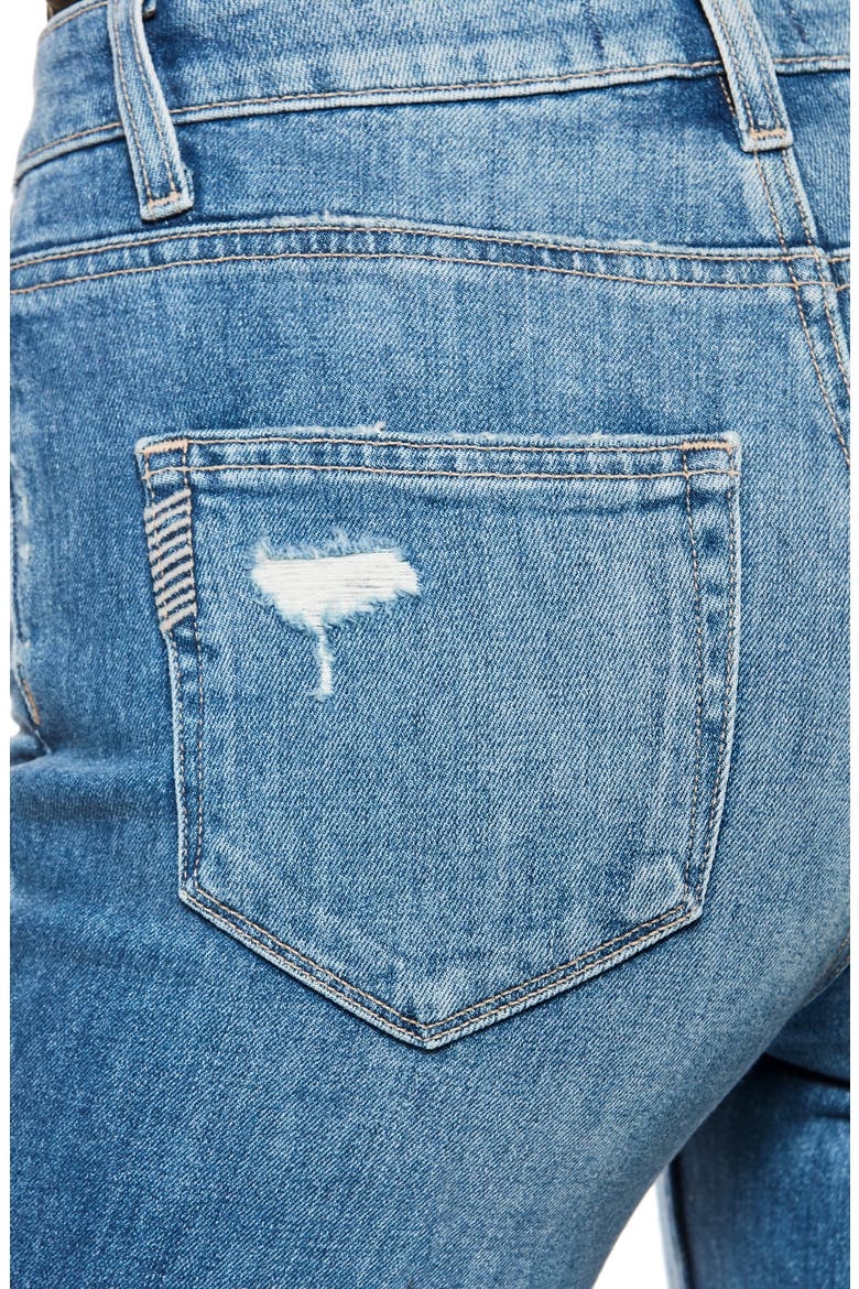 Sarah High Waist Straight Leg Jeans, Alternate, color, VENICE