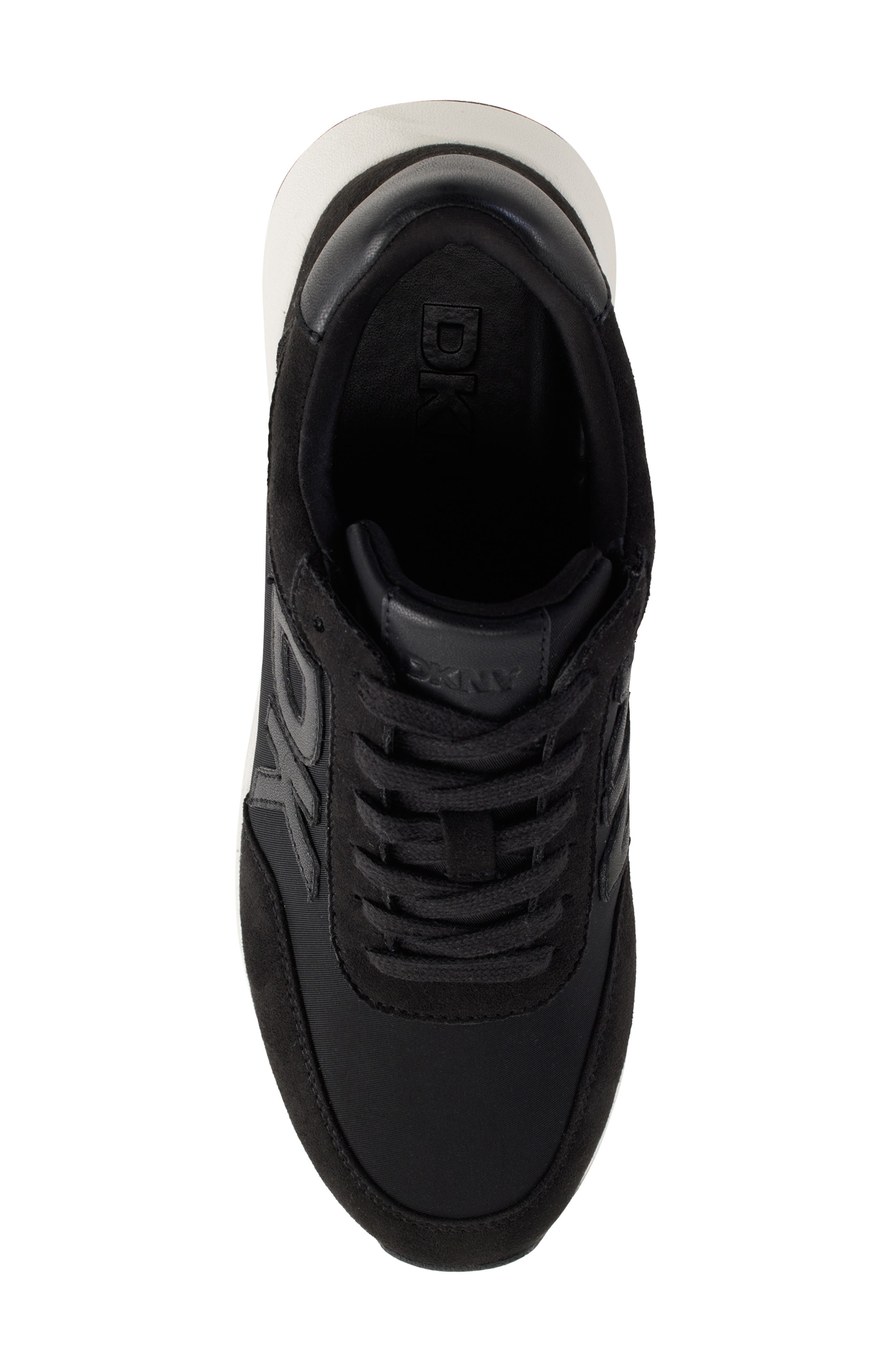 DKNY Monogram Sneaker, Alternate, color, 