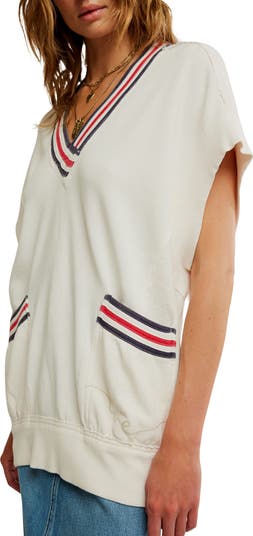 Ivy Oversize Short Sleeve Sweatshirt