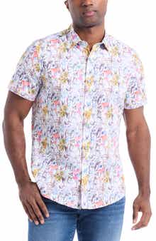 Robert Graham Short Sleeve Button Front Woven Shirt