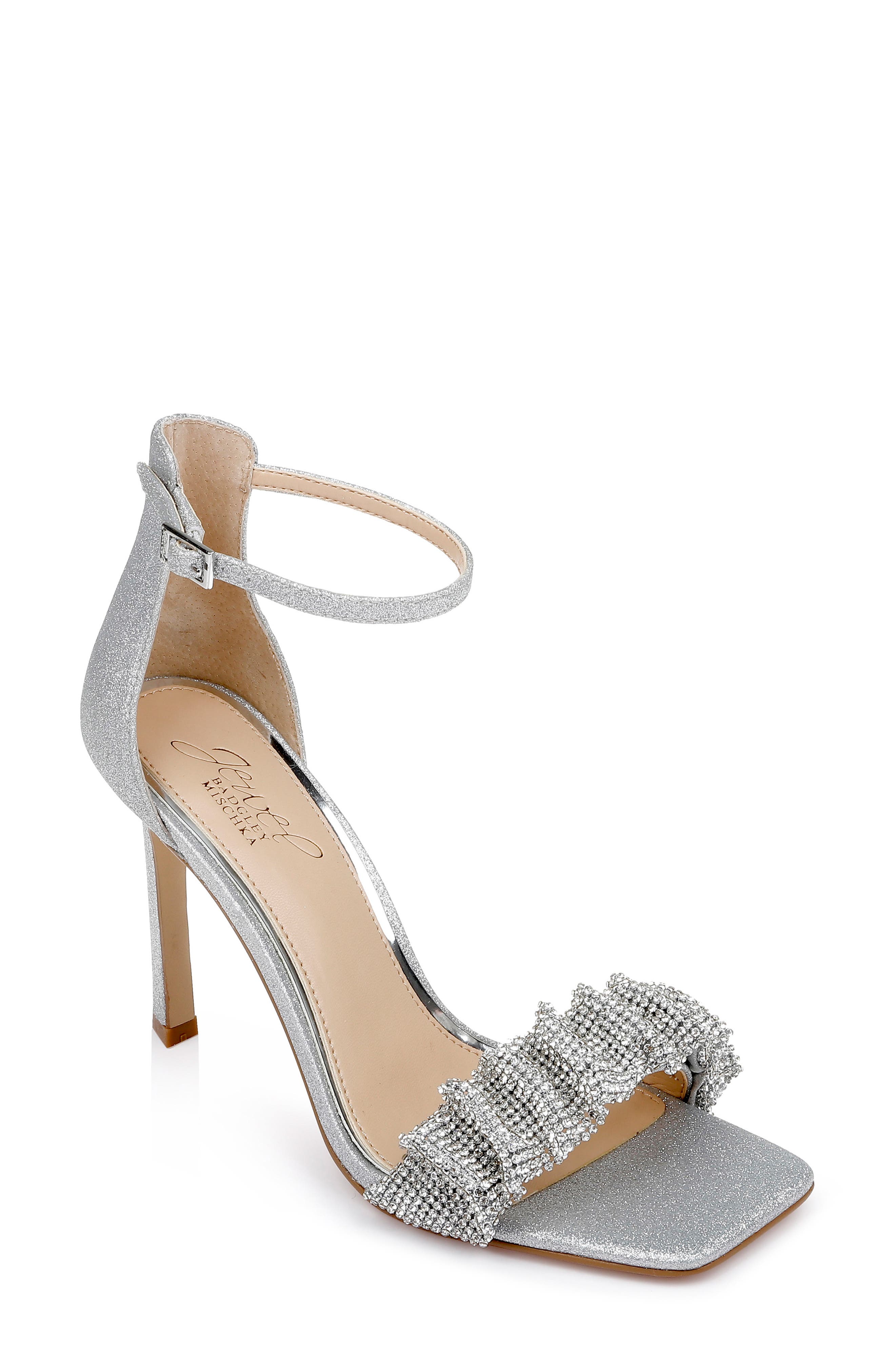 Jewel Badgley Mischka Ridley Ankle Strap Sandal, Main, color, 