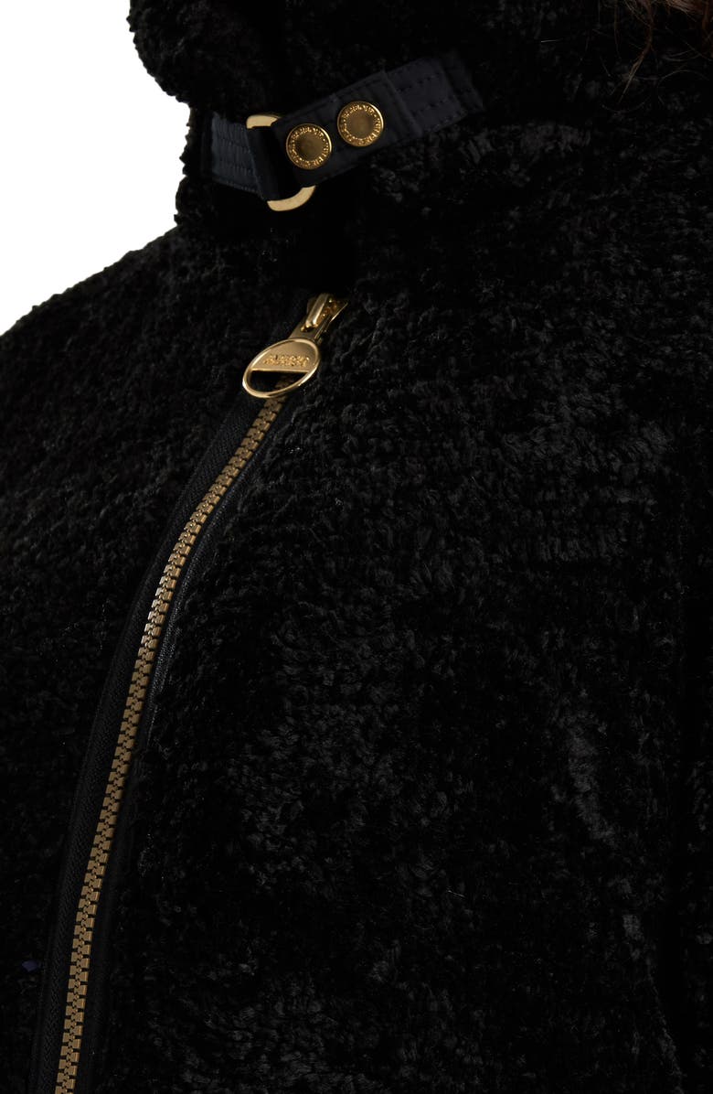 Barbour International Langstone Faux Fur Coat, Alternate, color, 