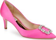 Badgley Mischka Collection Carrie Crystal Embellished Pump