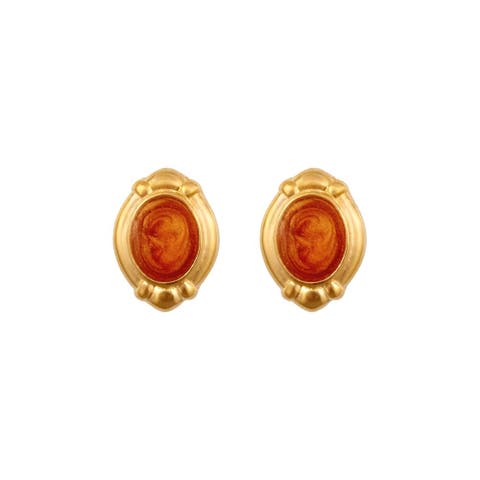 1990s Vintage Topaz Earrings