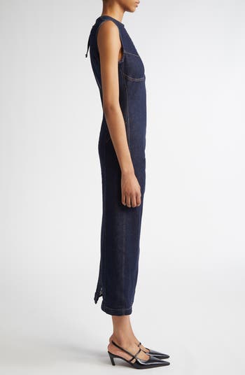 SPORTMAX Geranio Denim Midi Dress | Nordstrom