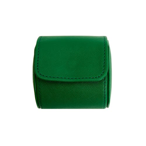 Wolf Tutti Frutti Single Watch Roll In Green