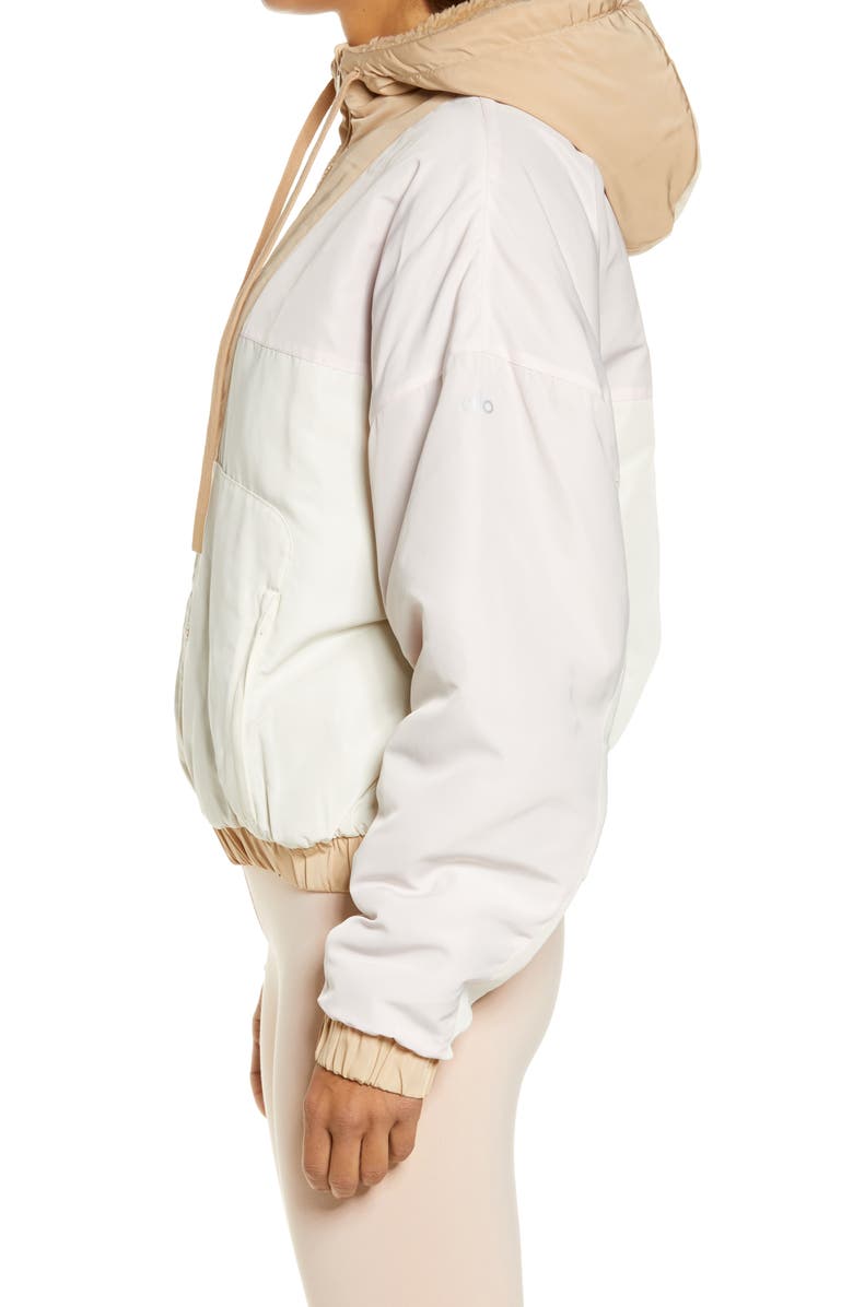 Alo Duality Reversible Faux Shearling Jacket, Alternate, color, 