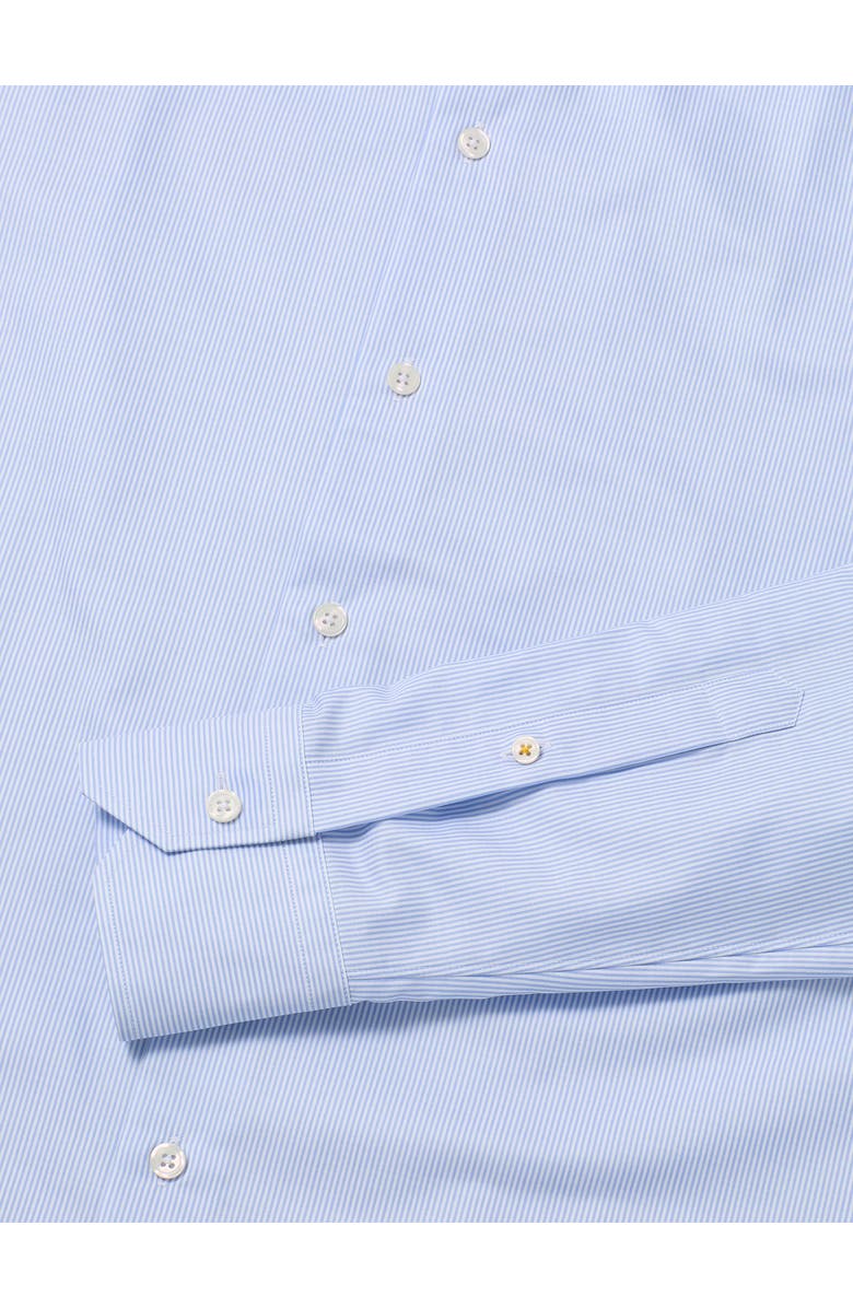 Robert Talbott Reynolds Contemporary Stripe Twill Shirt, Alternate, color, Light Blue