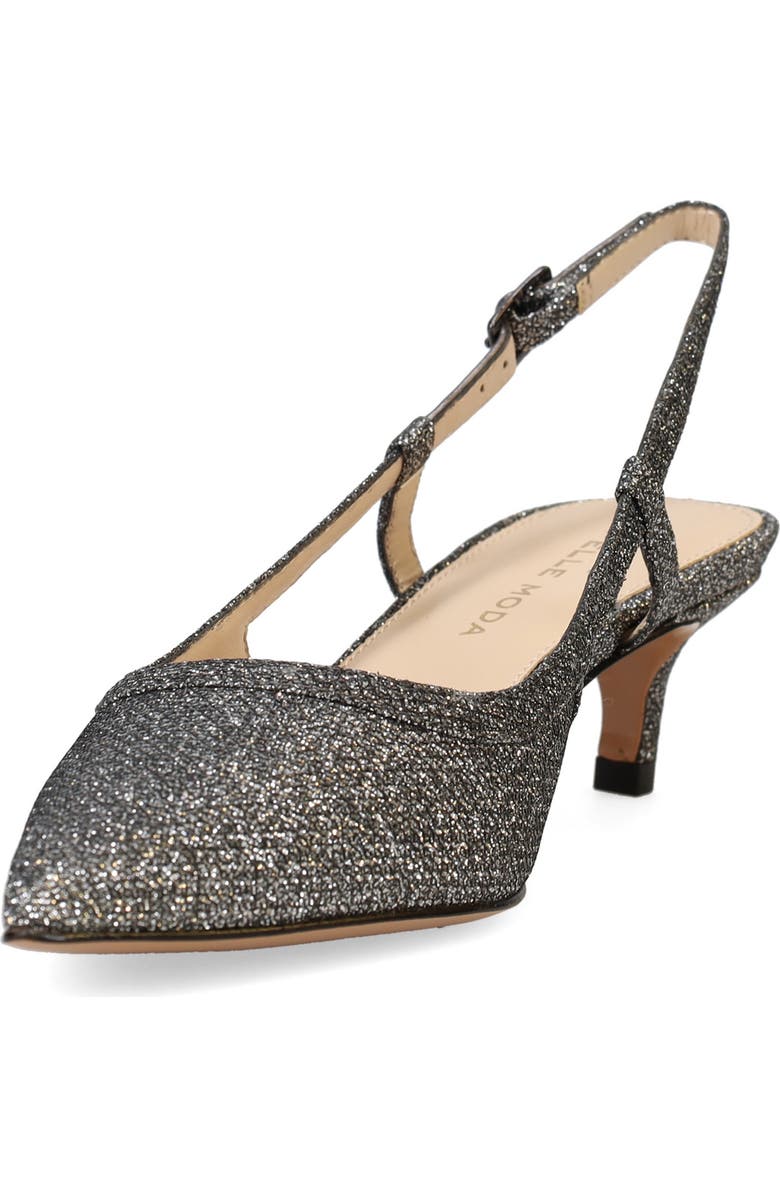 Pelle Moda Deena 2 Slingback Pump, Alternate, color, Pewter