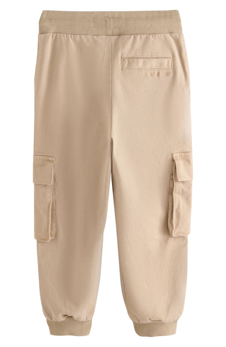 smALLSAINTS by ALLSAINTS Kids' Cotton Stretch Twill Cargo Joggers, Alternate, color, Neutral